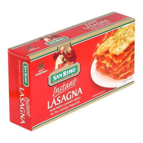 lasagna san pablo|SandS .